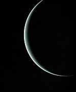 Image de départ du croissant Uranus