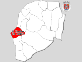 Localização no município de Valença