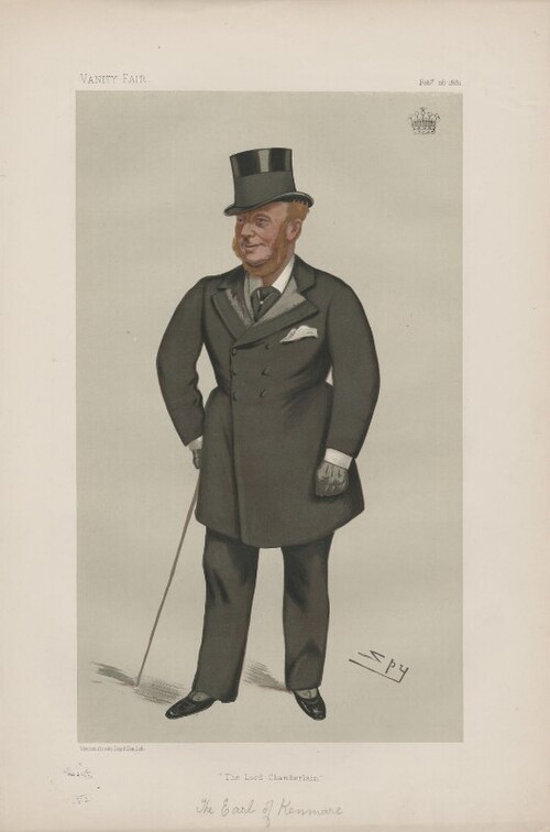 Browne caricatured by Leslie Ward