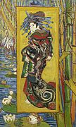 La Courtisane (d'après Eisen), Van Gogh (1887).