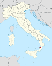 ヴィボ・ヴァレンツィア県の位置