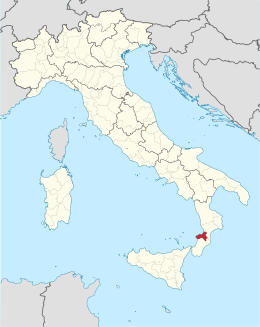 Provincia de Vibo Valenzia - Localizazion