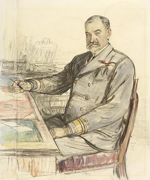 Image: Vice admiral Sir Henry Francis Oliver, Kcb, Mvo Art.IWMART1763