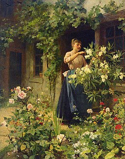 Victor Gabriel Gilbert Gardening