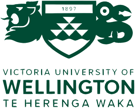 Victoria University of Wellington logo national crest vertical.svg