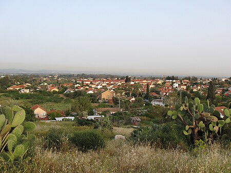View of Gedera from Tel Qatra.jpg