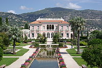 Villa Ephrussi de Rothschild and gardens. St. Jean Cap Ferrat (1911-1912). Villa Ephrussi de Rothschild BW 2011-06-10 11-24-41.JPG