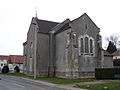 English: The Saint-Germain d'Auxerre Church, in Villeron, Val-d'Oise, France. Français : L'Église Saint-Germain d'Auxerre, à Villeron, Val-d'Oise, France.