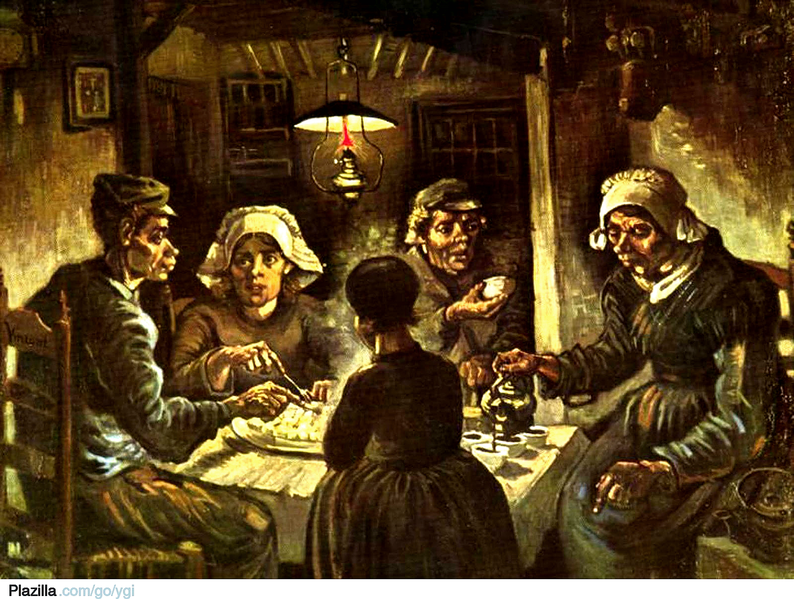 File:Vincent Van Gogh - The Potato Eaters.png