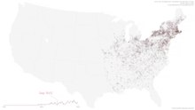 Datei:Visualisierung der US-Expansion durch Postämter Derek Watkins.ogv