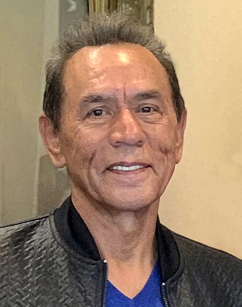 File:Wes Studi visiting with Gavin Newsom - 2019 03.jpg