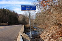 Batı Şube Fishing Creek sign.JPG