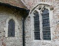 Window on the north side of the medieval Church of Saint Thomas the Apostle in Harty on the Isle of Sheppey. [203]