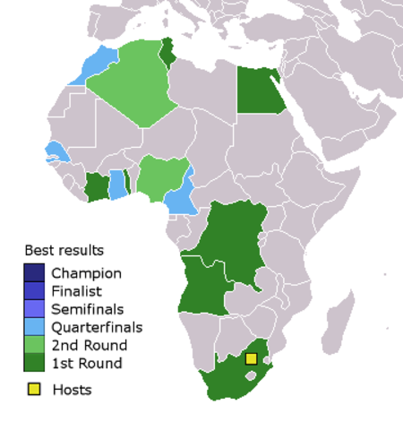 Các quốc gia châu Phi tại giải vô địch bóng đá thế giới