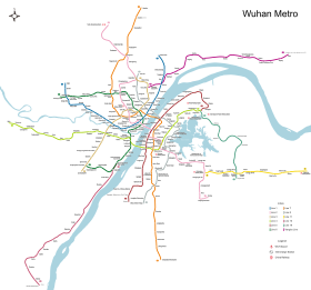 Suuntaa-antava kuva Wuhanin metroartikkelista