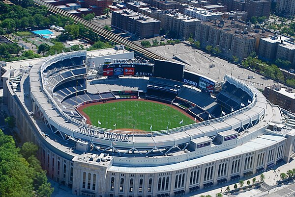 Image: Yankee Stadium overhead 2010