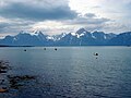 Vista de Rottsund, Nordreisa,