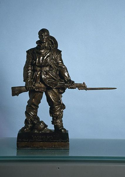 File:'wipers' - Maquette for the Hoylake War Memorial, West Kirby Art.IWMART6484.jpg