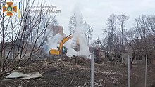 Evacuation attempts at the destroyed building in Veretenivka Boyi za Sumi - 3.jpg