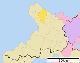 Furubiras läge i Shiribeshi subprefektur      Signifikanta städer      Övriga städer     Landskommuner