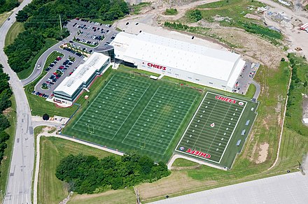 Chiefs Practice Facility near Arrowhead Stadium