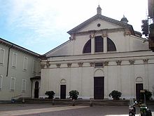Unfinished facade of the church of San Vittore al Corpo 071MilanoSVittore.JPG