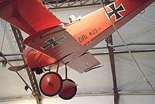 Un DR.I. 425/17 exposé au Musée royal de l'armée (Bruxelles).