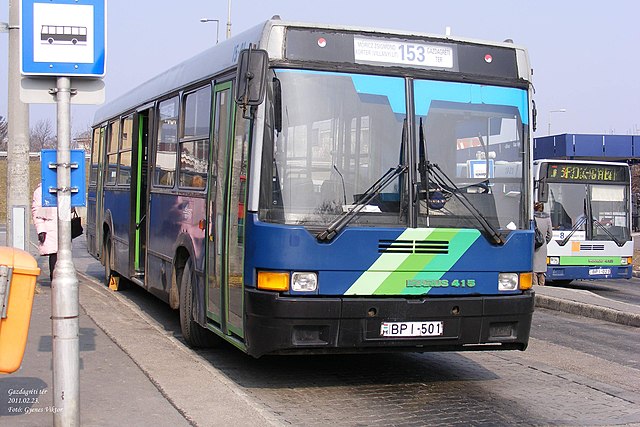 153-as busz Gazdagréten
