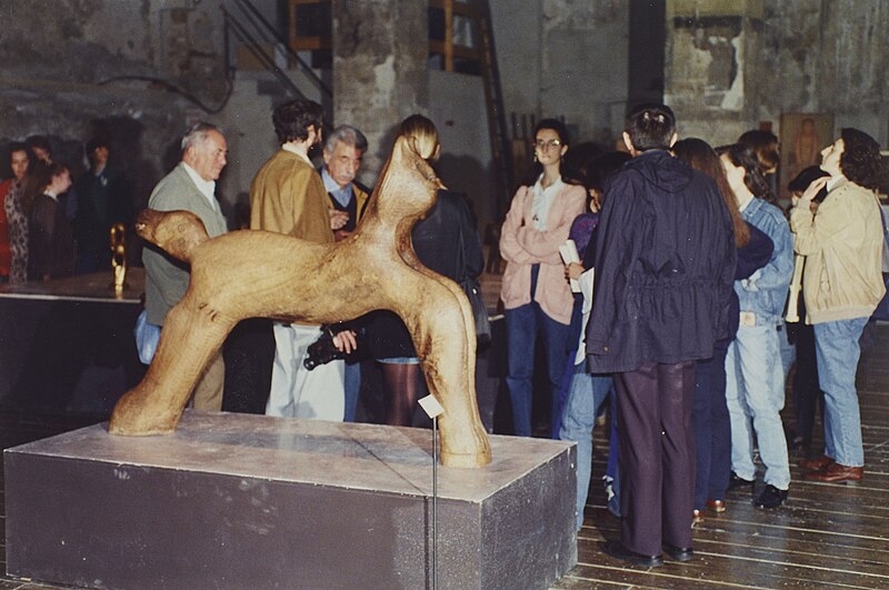 File:1995, Franco Daverio al Teatro Sociale di Bergamo.jpg