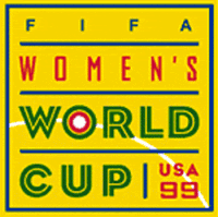 The logo of the 1999 FIFA Women's World Cup