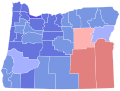 Miniatuur voor Bestand:2004 United States Senate election in Oregon results map by county.svg