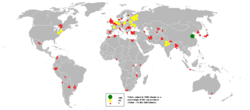 Производство картофеля по странам мира. Данные 2005 года