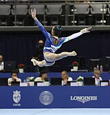 2019-06-28 1st FIG Artistic Gymnastics JWCH Women's All-around competition Subdivision 4 Floor exercise (Martin Rulsch) 325.jpg