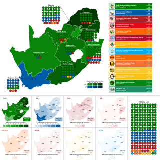 <span class="mw-page-title-main">2019 South African general election</span>General election held in the Republic of South Africa