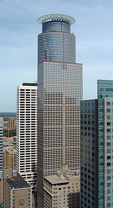 The building as viewed from the Foshay Tower 225 South Sixth.jpg