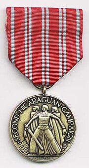 Vignette pour Second Nicaraguan Campaign Medal