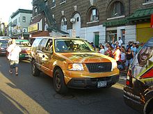 A WADO car in the 2010 North Hudson Cuban Day Parade in Union City, New Jersey. 6.6.10CubanParadeUCByLuigiNovi11.jpg