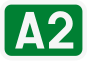 Autobahnschild A2}}