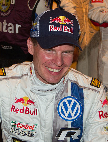 Miikka Anttila at the 2013 Rallye Deutschland