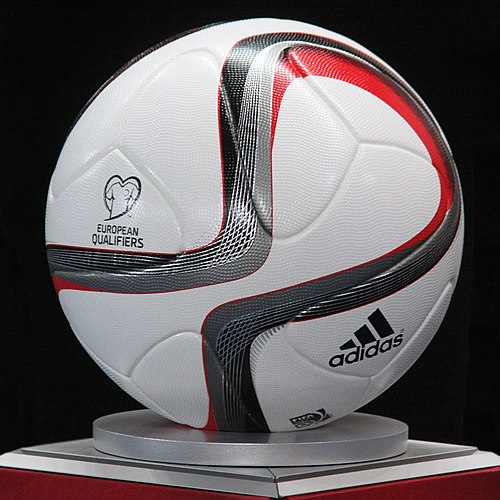 Official match ball of the UEFA Euro qualifiers