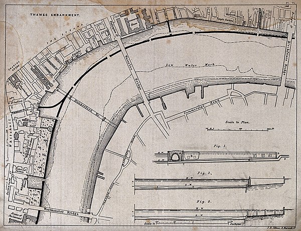 A plan of the Thames Embankment