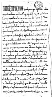 acte de vente des templiers en 1163