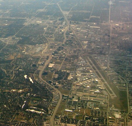 Addison Airport aerial