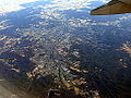 Aerial photo of Bendigo, Victoria