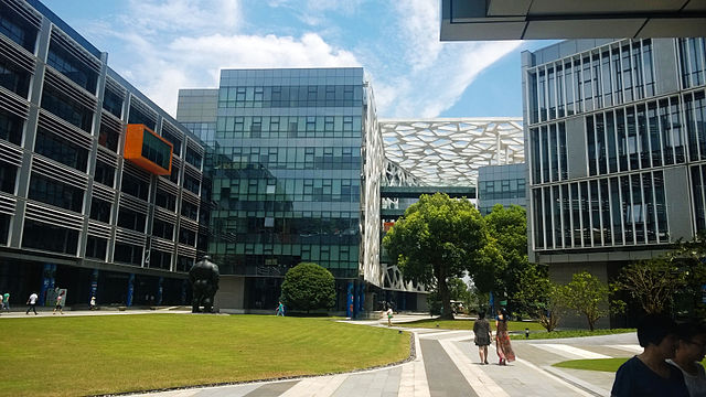 Alibaba Binjiang Campus in Hangzhou, headquarters for Alibaba's B2B service