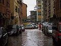 Italiano: Alluvione del 4 ottobre 2010 a Sestri Ponente - Via Capponi (ore 16:30 circa)