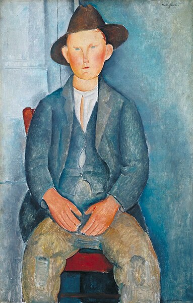 Le petit paysan d'Amadeo Modigliani (1918).