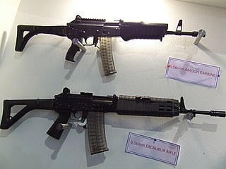 <span class="mw-page-title-main">Excalibur rifle</span> Assault rifle