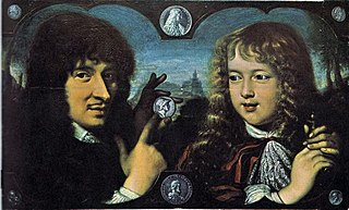 Jean Varin et Louis XIV enfant