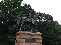 Anthony Wayne statue at Valley Forge
